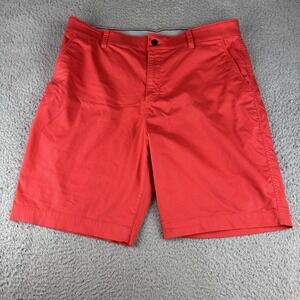 Nike Men's Dri-Fit UV 9" Golf Chino Shorts Track Red Size 36 DA4139-631